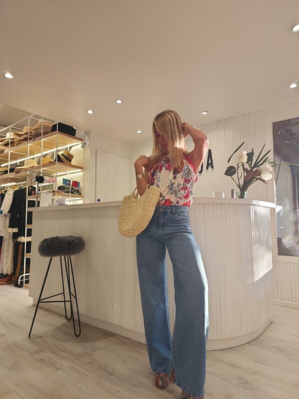 Jeans boyfriend indie zapatilla
