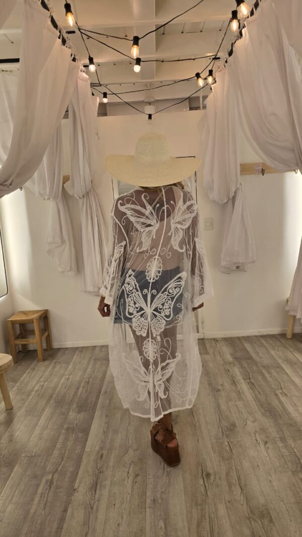 Kimono white wings - Imagen 2