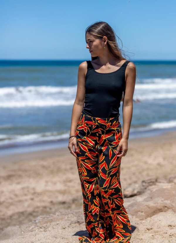 Pantalon Wide Hawaii