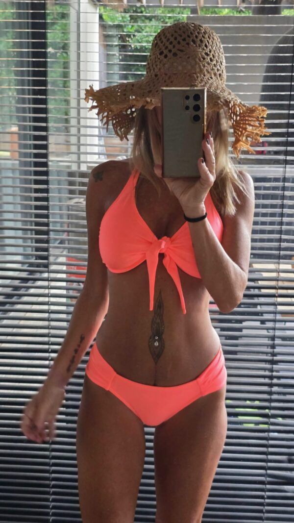 Bikini Lolita sincin salmon fluo - Imagen 2