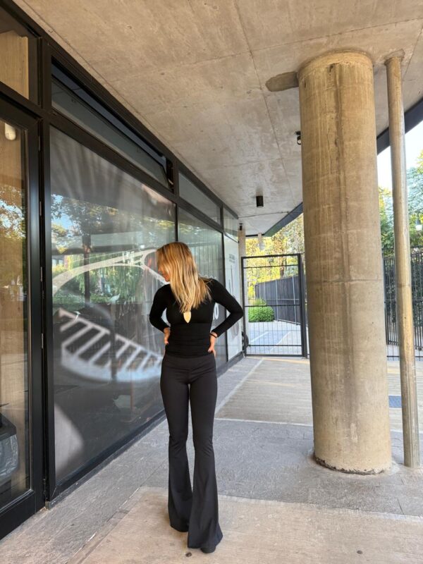 Oxford Lycra black largo - Imagen 4