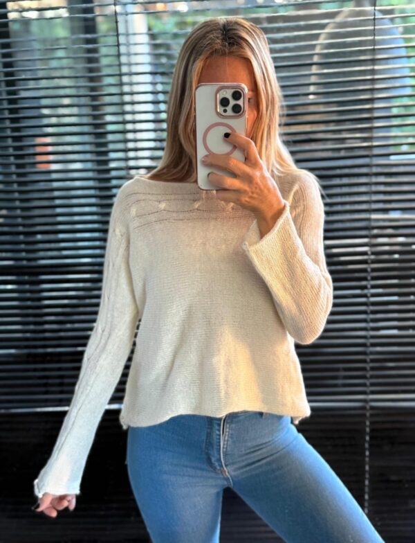 Sweater ochos crudos - Imagen 2