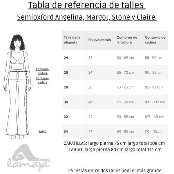 SemiOxford margot tachas largo - Imagen 5
