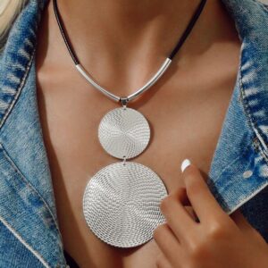 Collar maya circulos