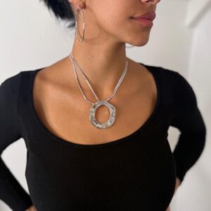 Collar Amalia plata