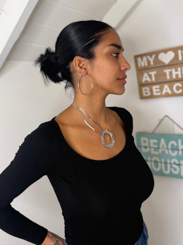 Collar Amalia plata - Imagen 2
