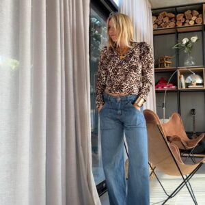 Wide leg blue Largo