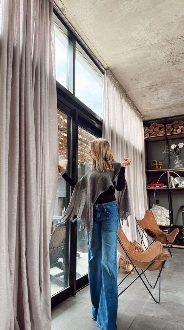 Poncho mohair graffito - Imagen 3