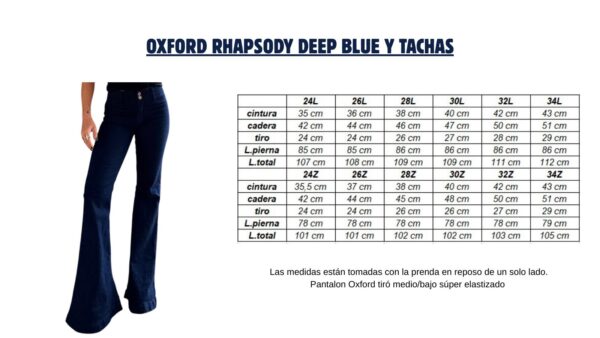 Oxford rhapsody deep blue Largo - Imagen 6