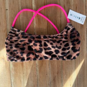 Corpiño Grecia print fluo