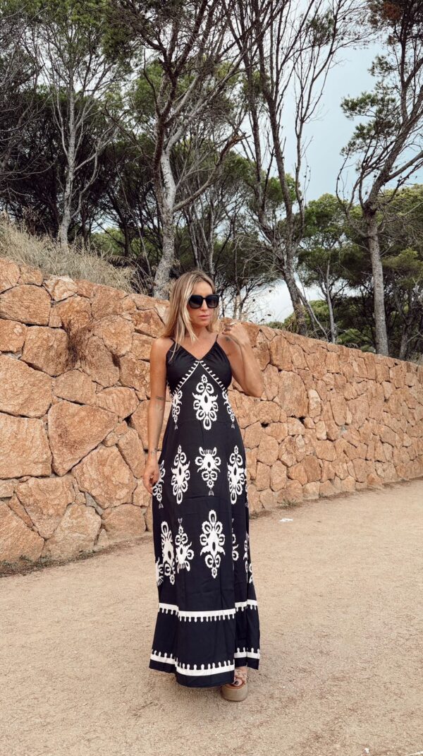 Vestido Cataluña black and white - Imagen 4