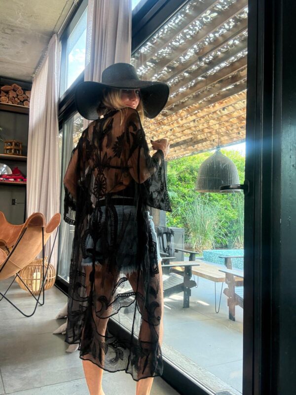 Kimono Camelia black - Imagen 2
