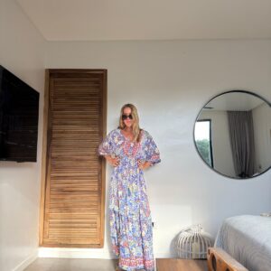 Vestido seda indie Francia