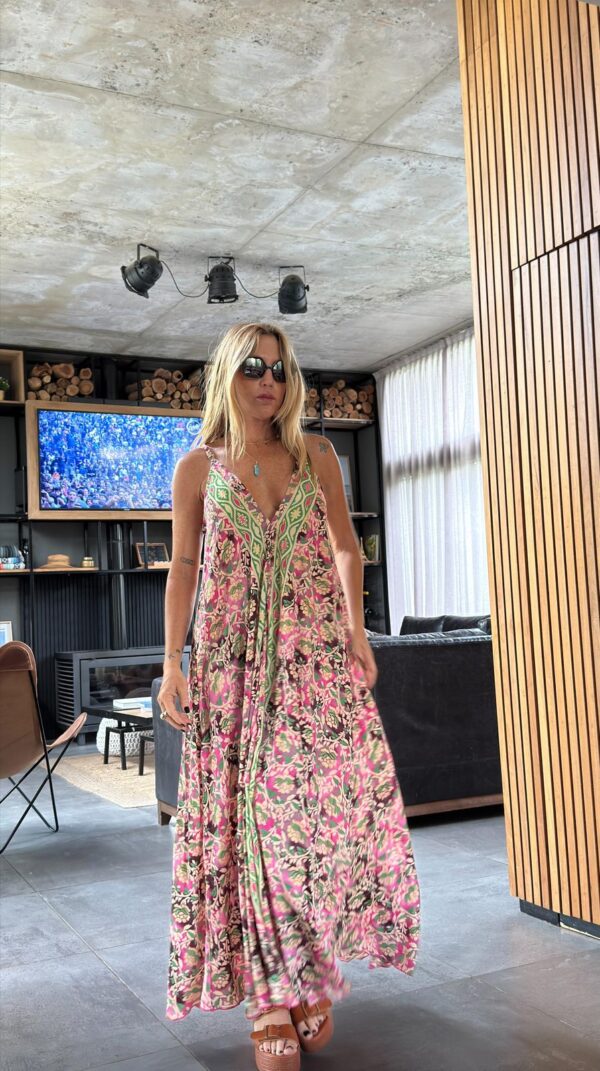 Vestido seda Loli pink - Imagen 5
