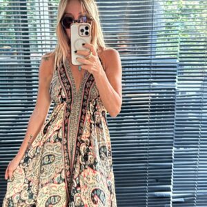 Vestido seda Mila black