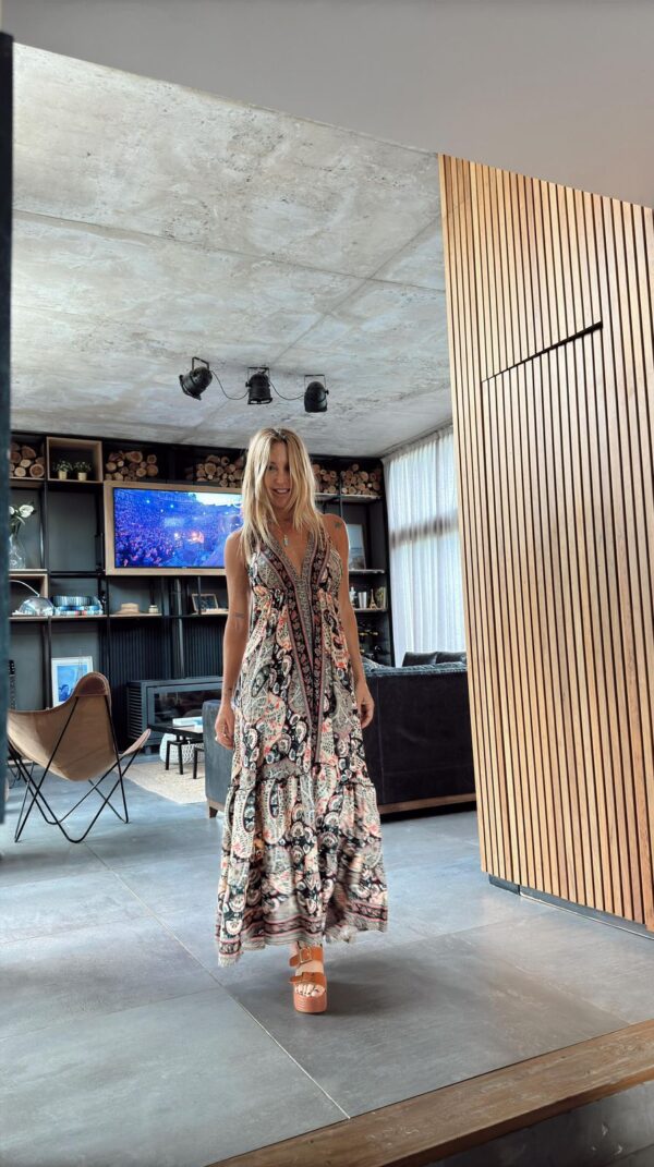 Vestido seda Mila black - Imagen 6