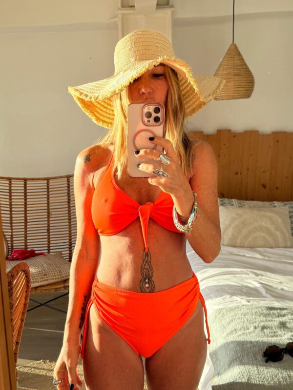 Bikini Lolita Orange high - Imagen 4