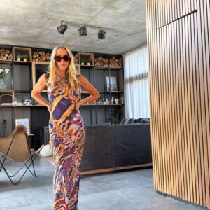 Vestido seda Siena Picasso