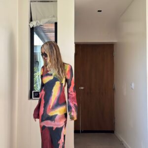 Vestido seda scandal klimt