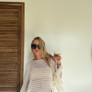 Sweaters boho crudo