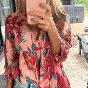 Camisa hibiscus silk