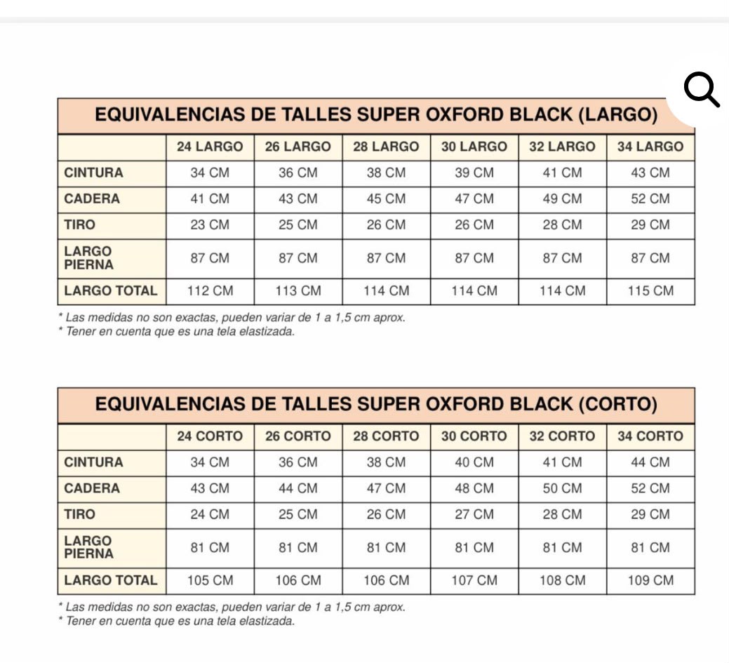 Súper Oxford tachas black Largo - Imagen 4